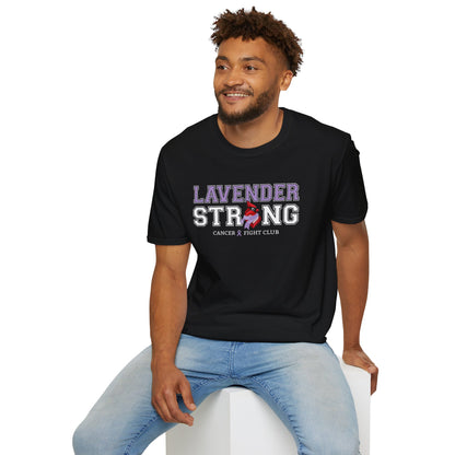 Lavender Strong T‑Shirt – Cancer Fight Club Awareness Tee