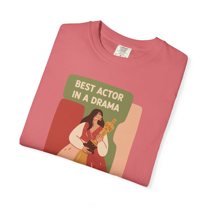 "Best Actor in a Drama" Couples Tee - Funny Unisex Award T-Shirt