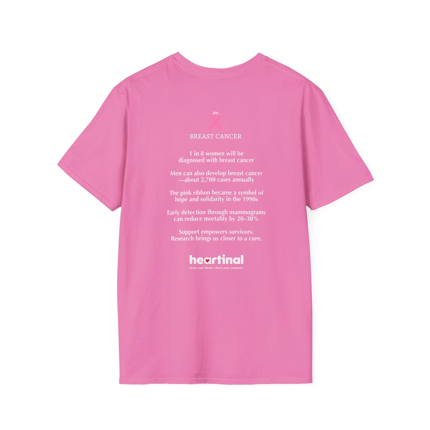 Pink Strong T-Shirt — Breast Cancer Fight Club Awareness Tee