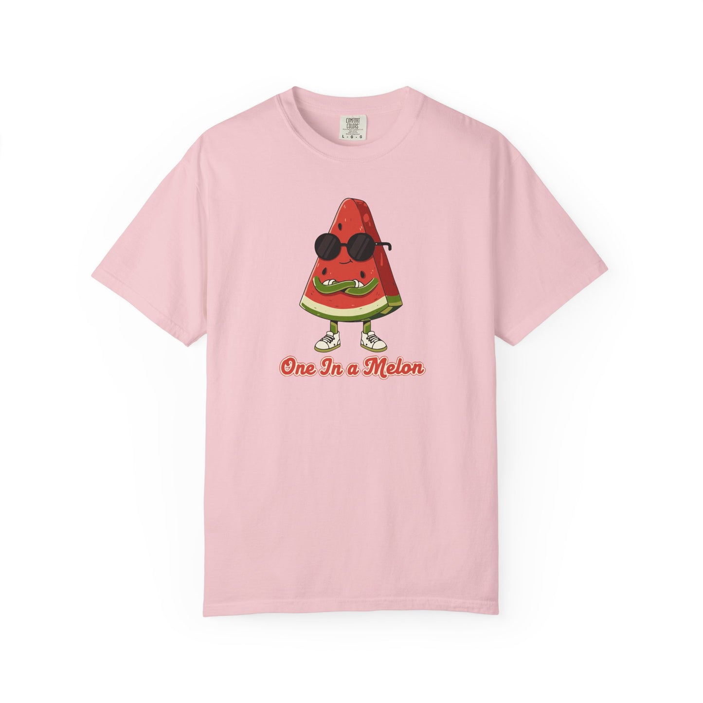 One in a Melon T-Shirt — Cute Sunglasses Watermelon Graphic Tee
