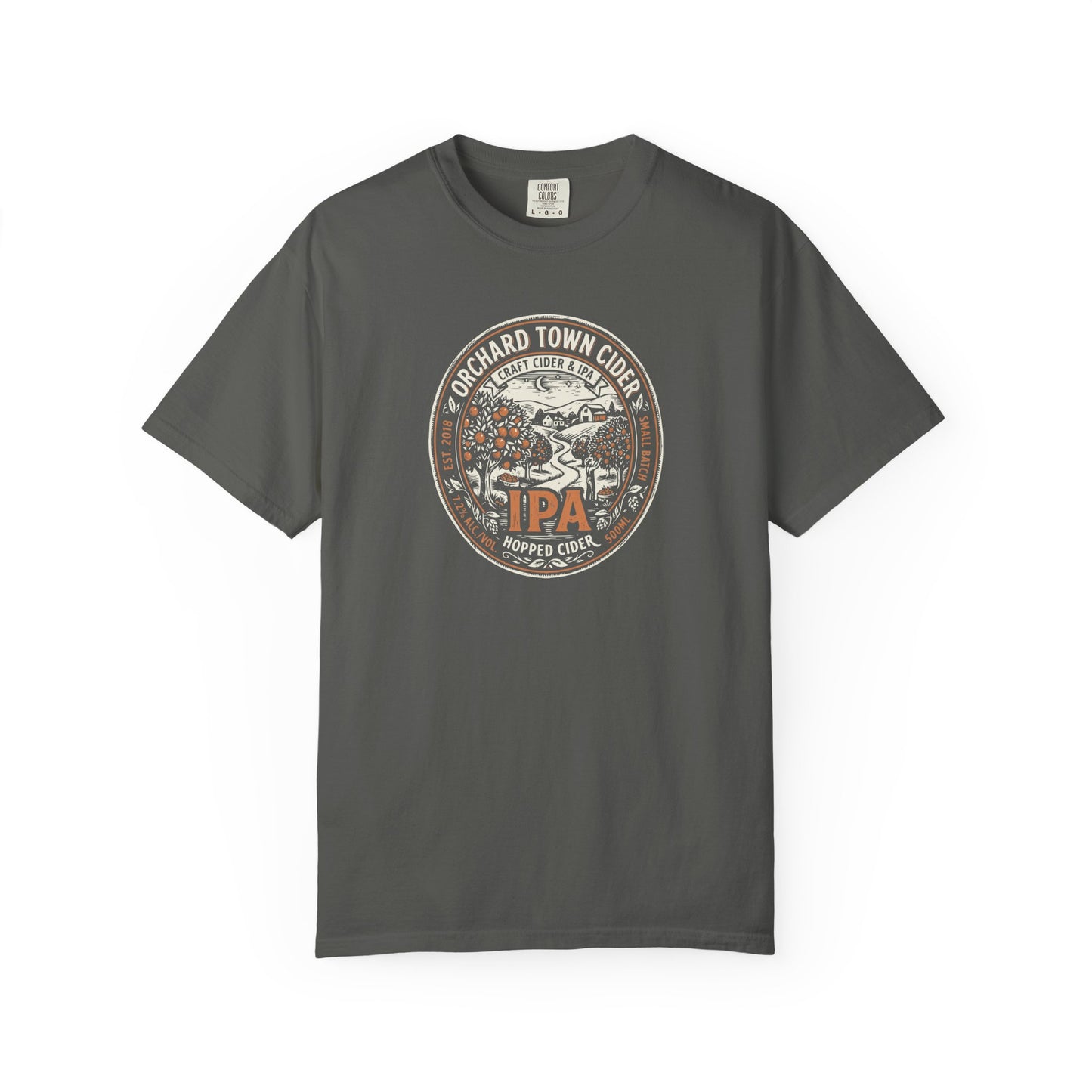 Orchard Town Cider IPA T-Shirt — Vintage Hopped Craft Beer Tee