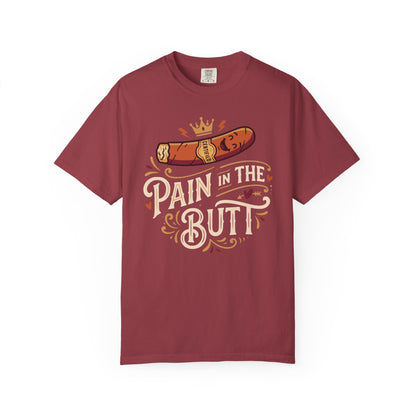 Certified Royal “Pain in the Butt” T‑Shirt — Cigar Pun Graphic Tee