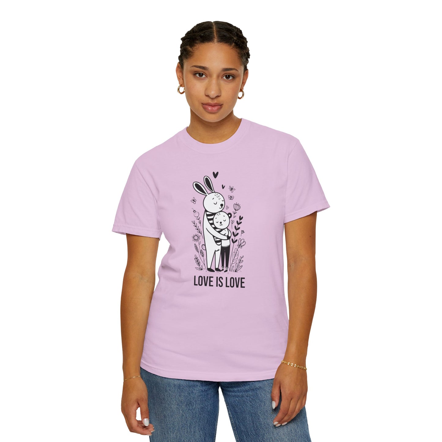Love Is Love T-Shirt — Cute Unlimited Universal Love Illustration Tee