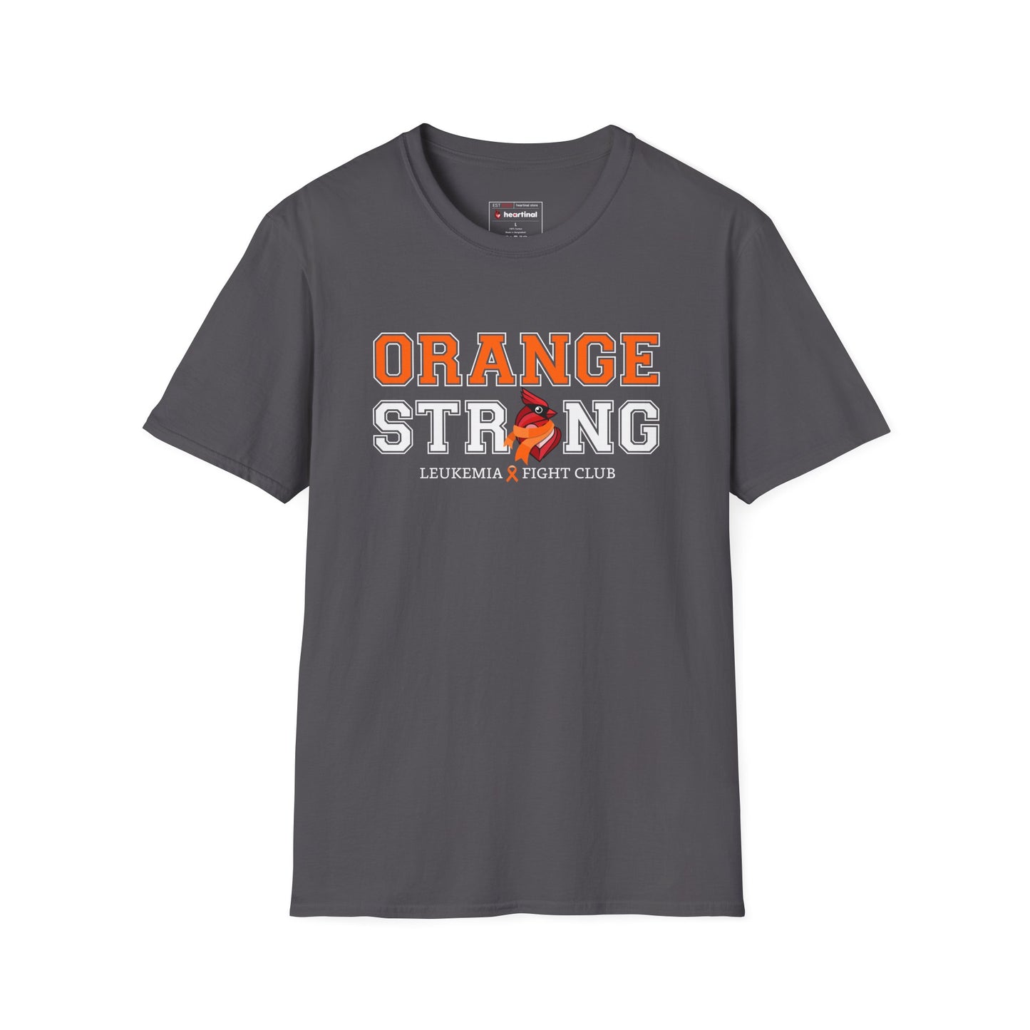 Orange Strong T-Shirt — Leukemia Cancer Fight Club Support Tee