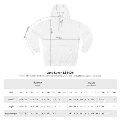 heartinal® "Snug as a Cardinal" Heart Chest Hoodie — Small Embroidered Bird Pullover