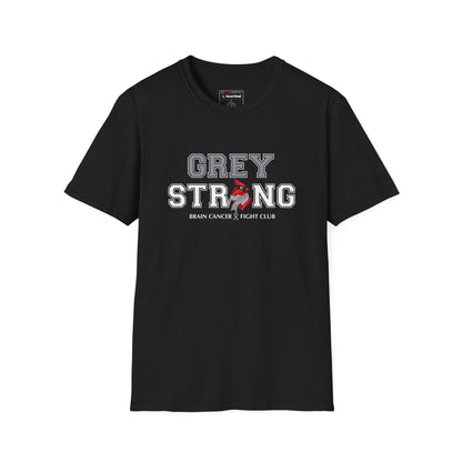 Grey Strong T-Shirt – Brain Cancer Fight Club Support Tee