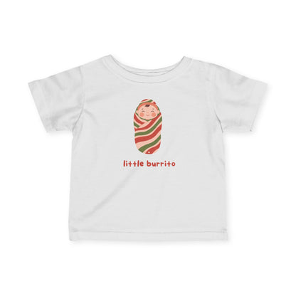 'Little Burrito' Infant Tee — Adorable Swaddle Baby Shirt