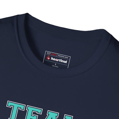 Teal Strong T-Shirt — Ovarian Cancer Awareness Support Tee