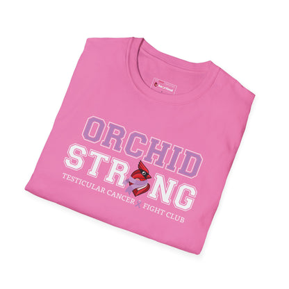 Orchid Strong T-Shirt — Testicular Cancer Fight Club Awareness Tee