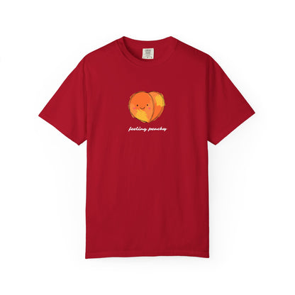 "Feeling Peachy" T-Shirt — Cute Kawaii Peach Graphic Tee