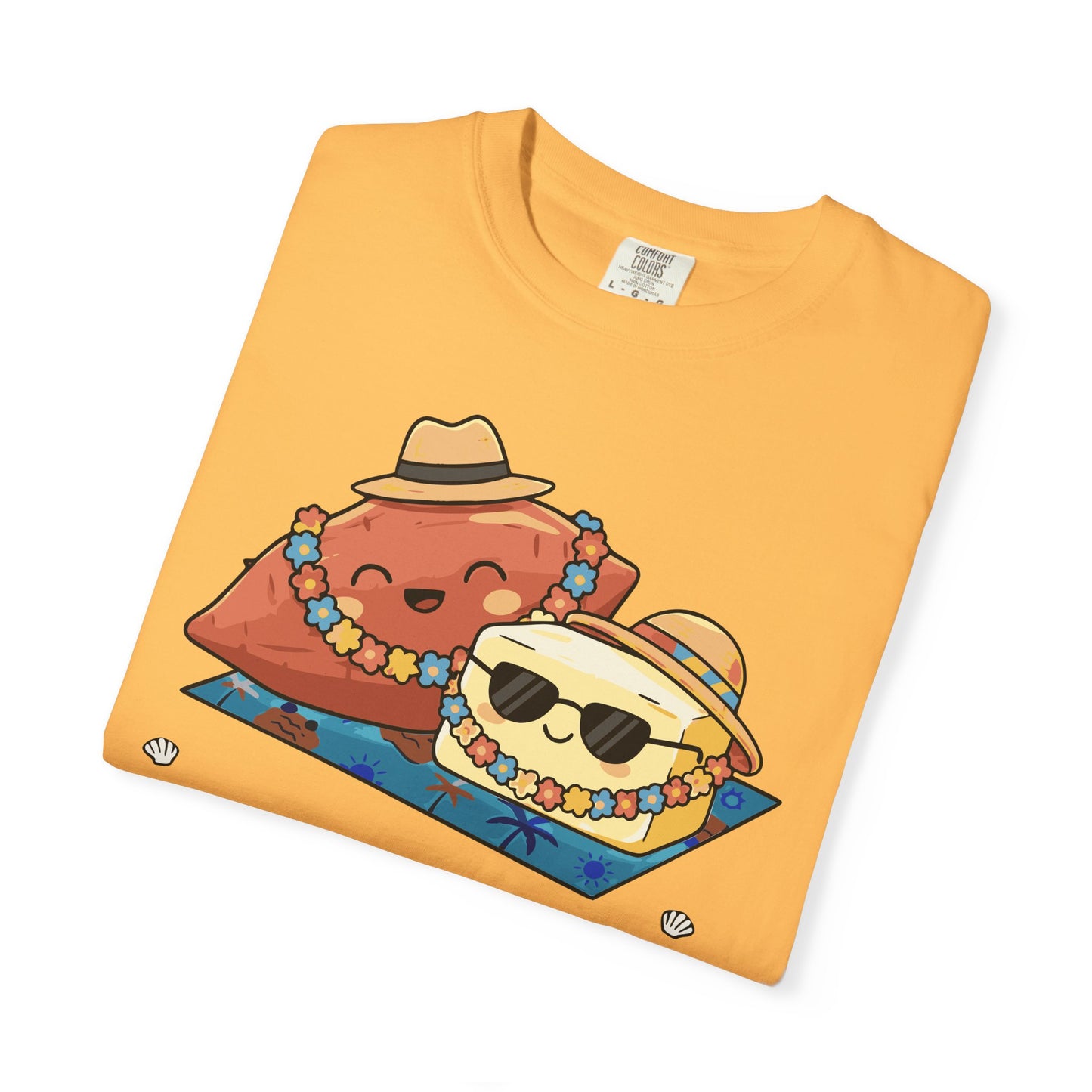 "On vacation? I sure yam!" Couples Tee — Cute Yam Butter Summer Vacation Vibes T-Shirt