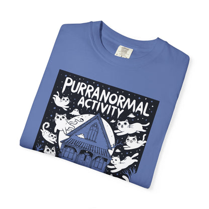 "Purranormal Activity" Cat T-Shirt — Spooky Paranormal Cat Lovers Graphic Tee