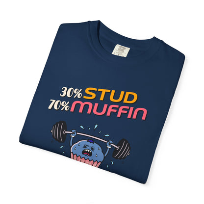 "Stud Muffin" T-Shirt — Cute Funny Gym Cupcake Fitness Design