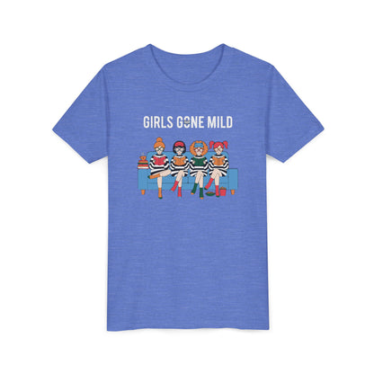 "Girls Gone Mild" Youth Tee – Cute Reading Club Graphic T-Shirt