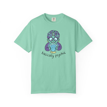 "Basically Psychic" T-Shirt - Cute Fortune Teller Graphic Tee