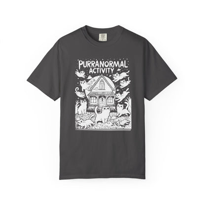 "Purranormal Activity" Cat T-Shirt — Spooky Paranormal Cat Lovers Graphic Tee