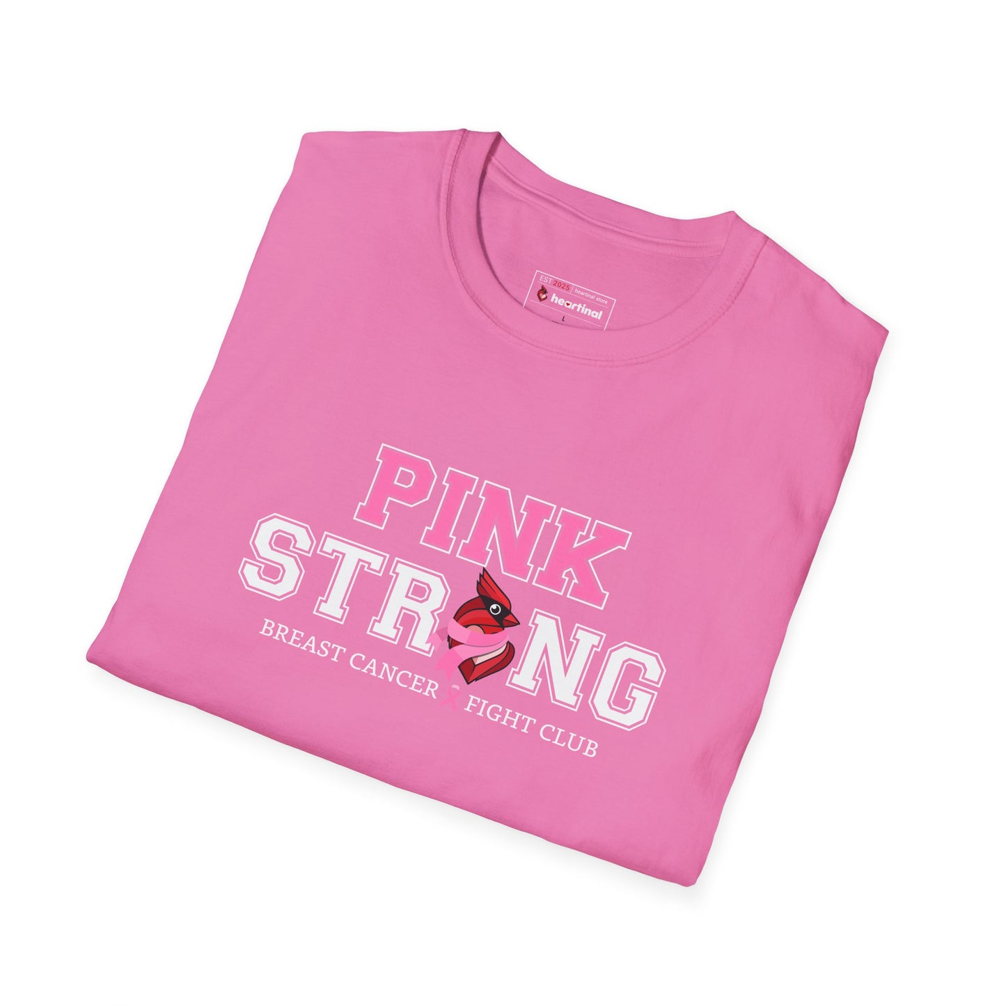 Pink Strong T-Shirt — Breast Cancer Fight Club Awareness Tee