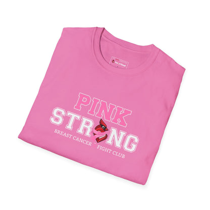 Pink Strong T-Shirt — Breast Cancer Fight Club Awareness Tee