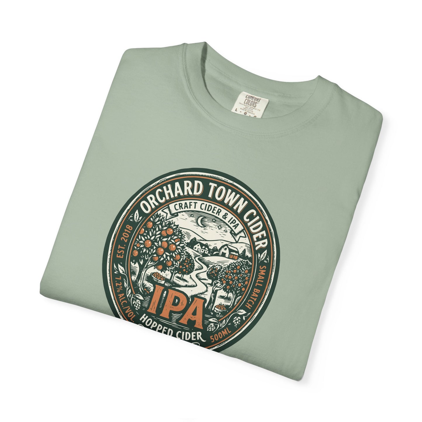 Orchard Town Cider IPA T-Shirt — Vintage Hopped Craft Beer Tee