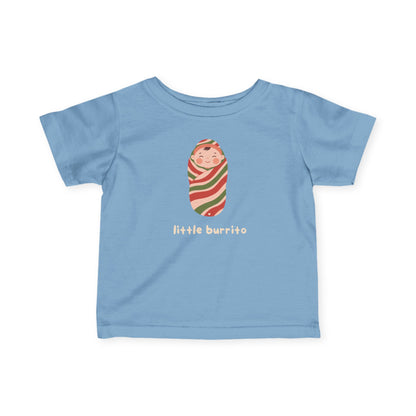 'Little Burrito' Infant Tee — Adorable Swaddle Baby Shirt