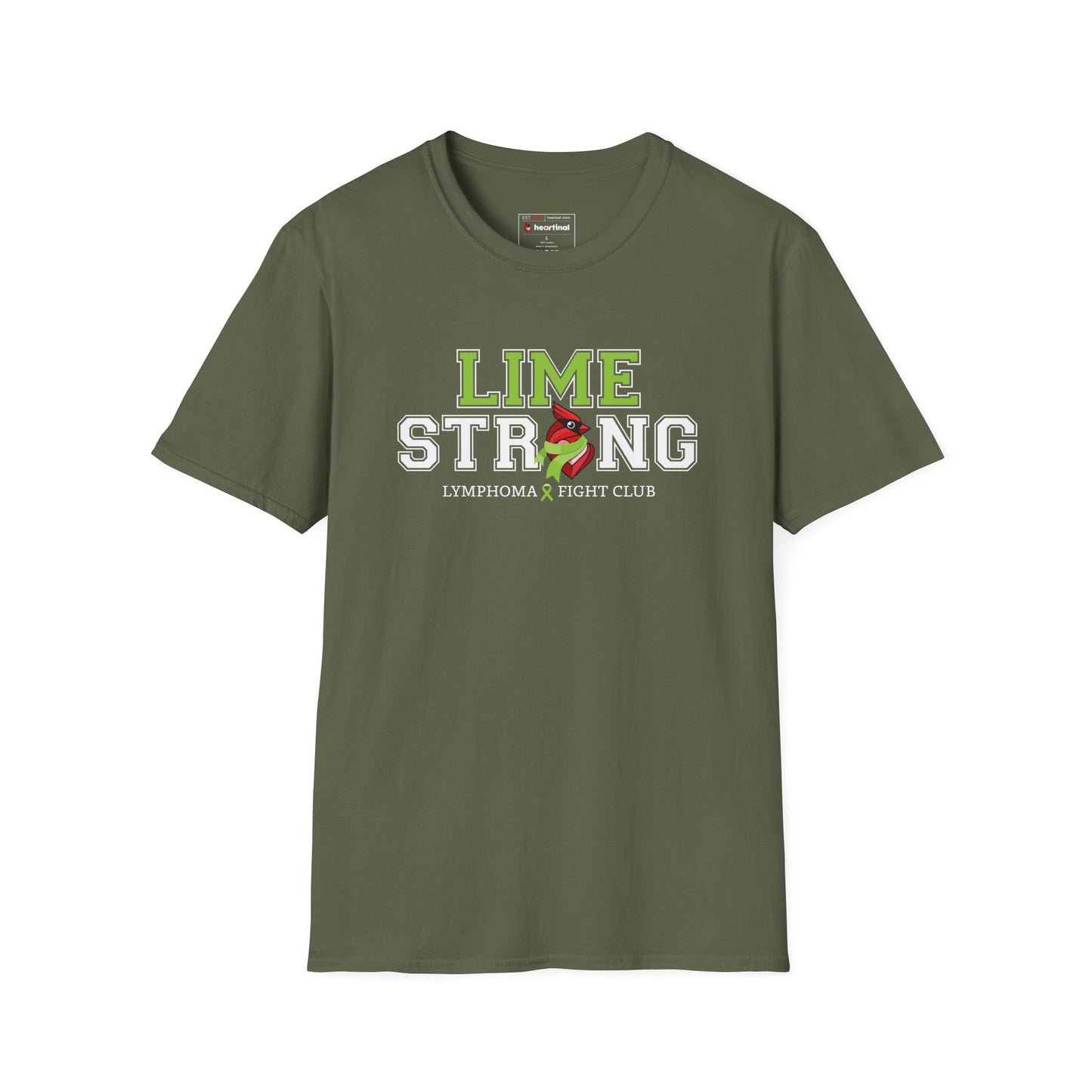 Lime Strong T-Shirt — Lymphoma Cancer Fight Club Awareness Tee