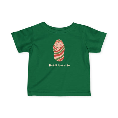 'Little Burrito' Infant Tee — Adorable Swaddle Baby Shirt