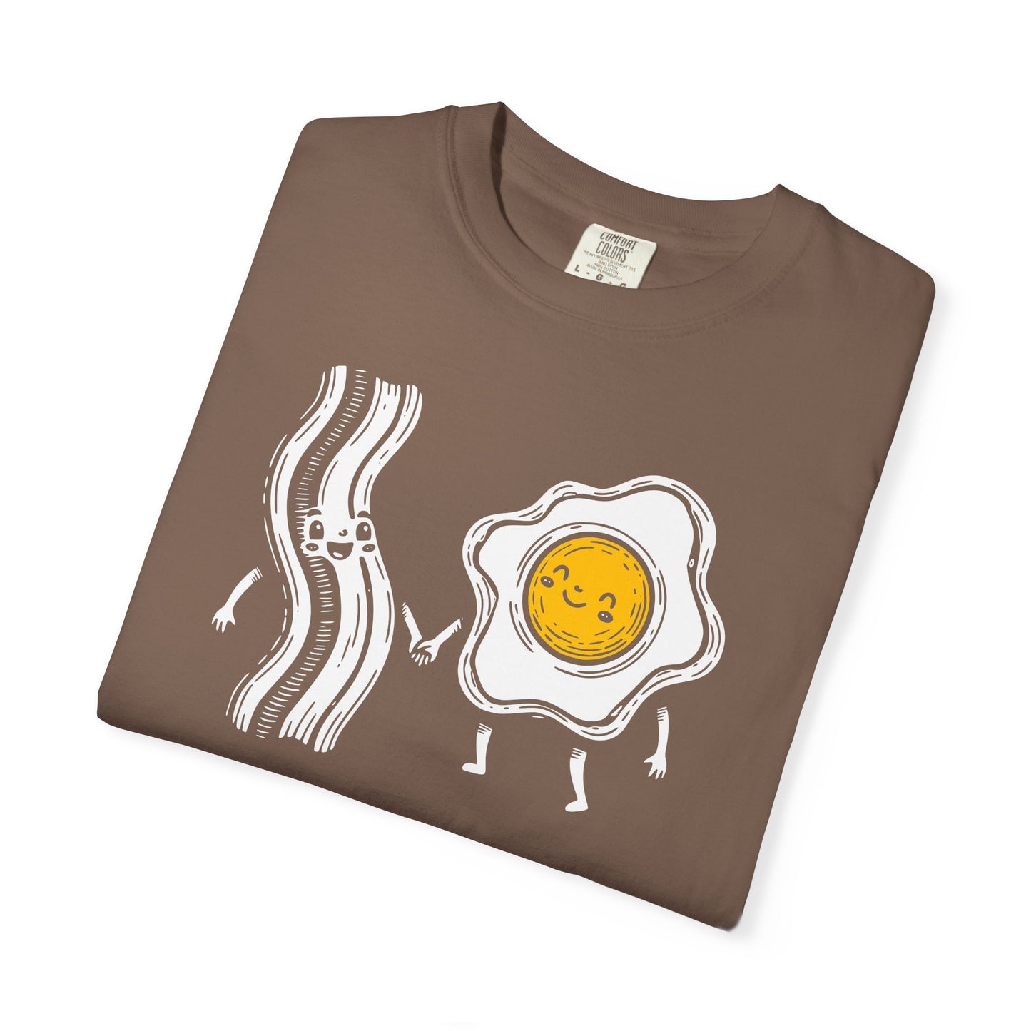 Better Together Bacon & Egg T-Shirt — Cute Breakfast Couple Tee