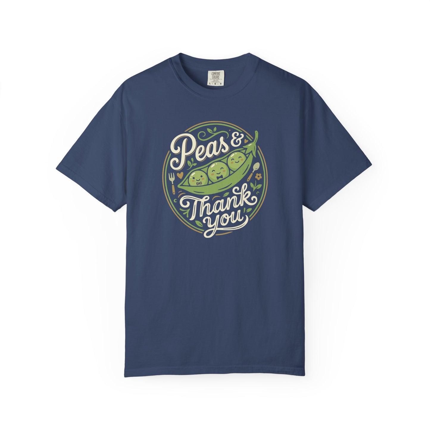 Peas & Thank You T-Shirt — Cute Polite Punny Graphic Tee
