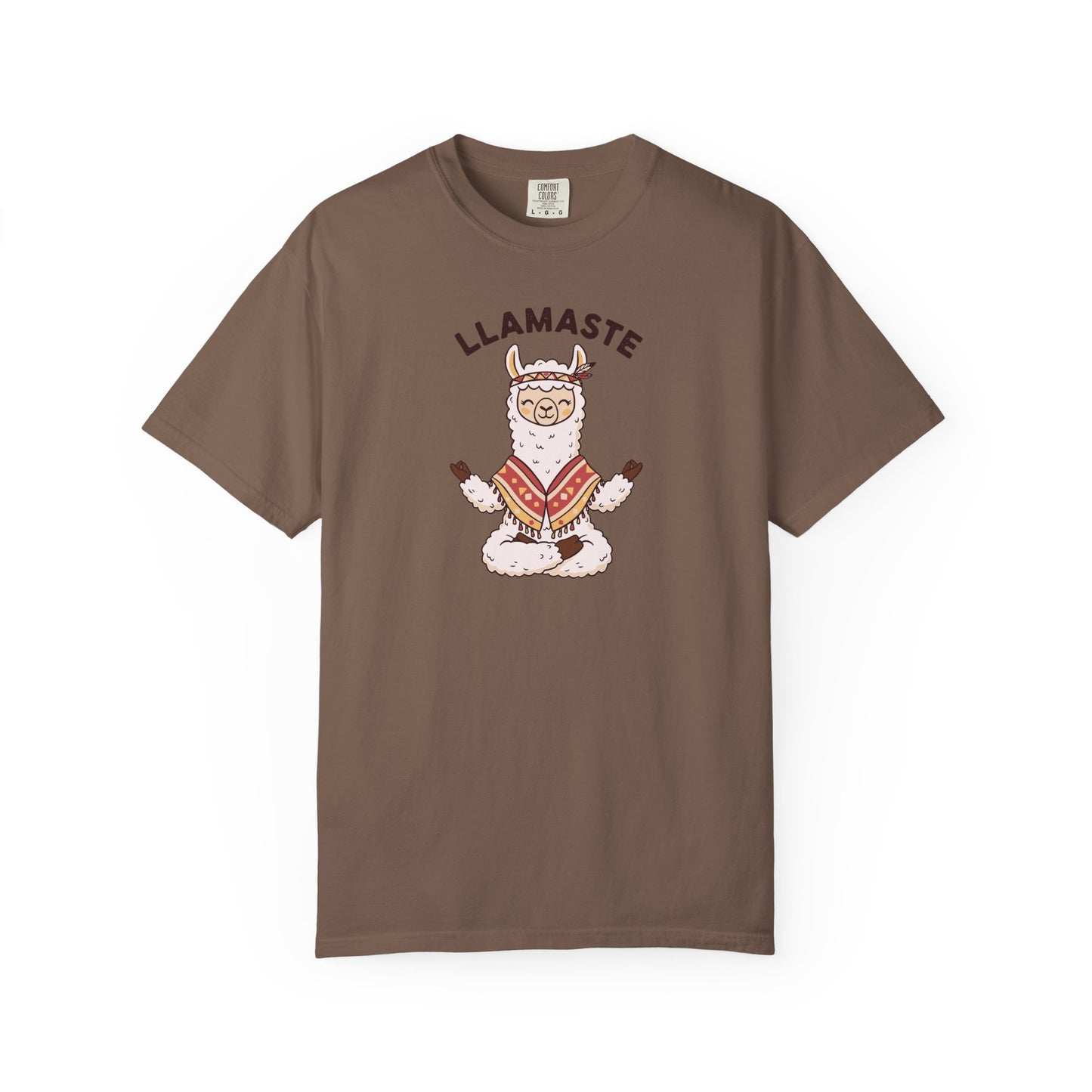 Llamaste Yoga Llama T-Shirt — Funny Meditation Unisex Tee