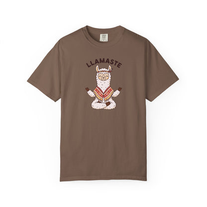 Llamaste Yoga Llama T-Shirt — Funny Meditation Unisex Tee