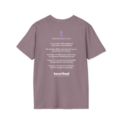Lavender Strong T‑Shirt – Cancer Fight Club Awareness Tee