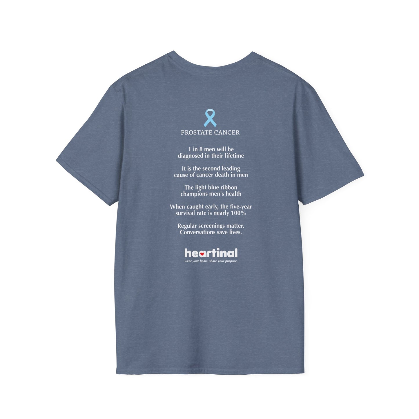 Light Blue Strong - Prostate Cancer Awareness T-Shirt