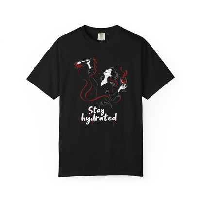 Stay Hydrated Wine T-Shirt — Funny Wine Lover Graphic Tee