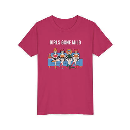 "Girls Gone Mild" Youth Tee – Cute Reading Club Graphic T-Shirt