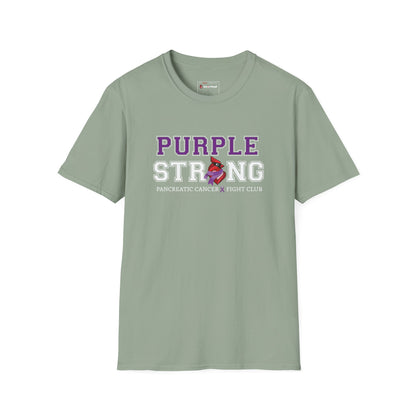 Purple Strong T-Shirt — Pancreatic Cancer Awareness Support Tee