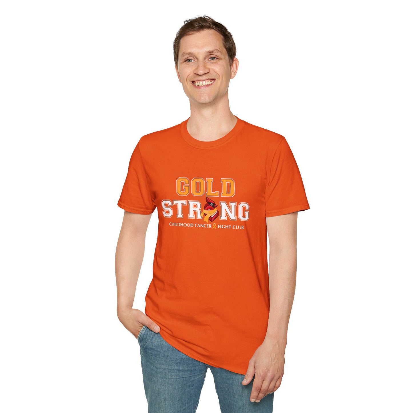 Gold Strong - Childhood Cancer Awareness T-Shirt