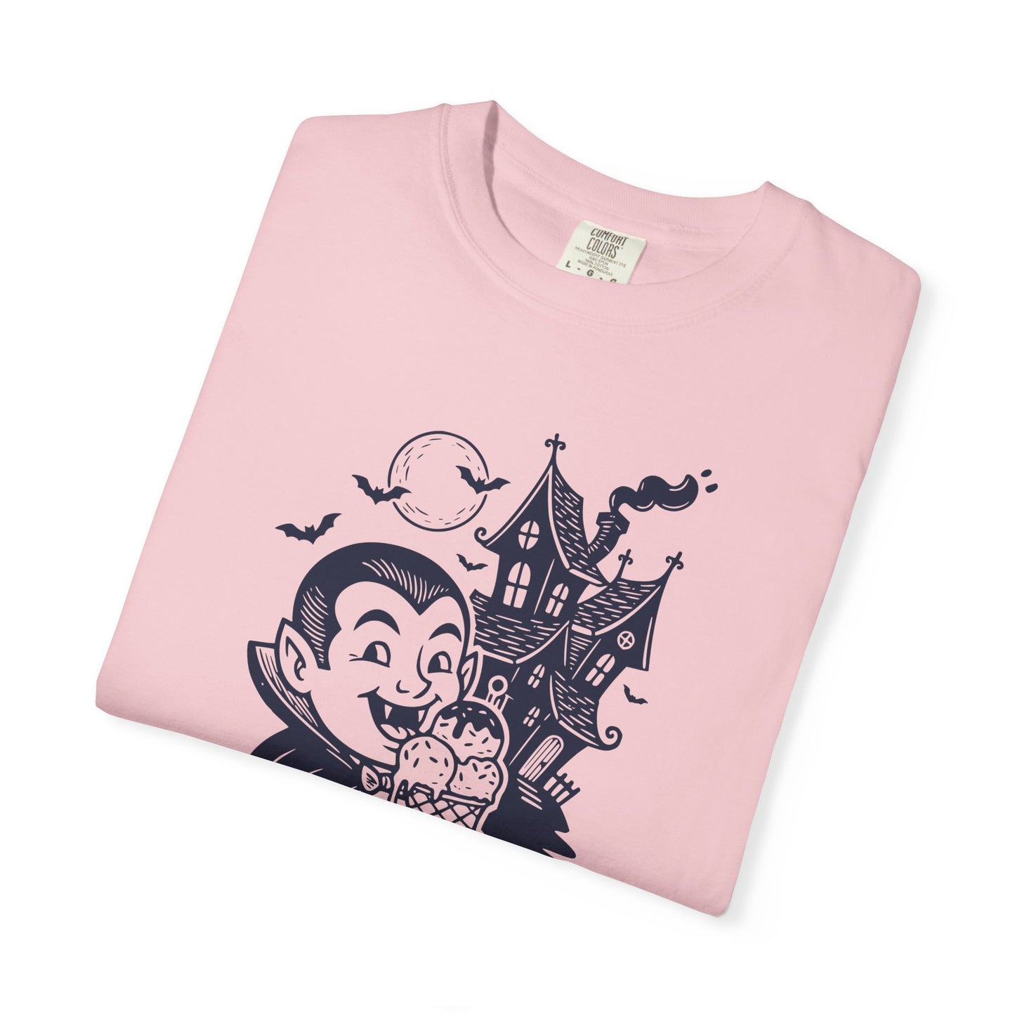 "Sweet Fang" Vampire Ice Cream Tee —  Halloween Graphic T-Shirt