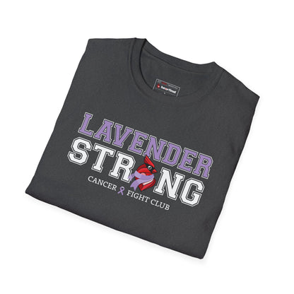 Lavender Strong T‑Shirt – Cancer Fight Club Awareness Tee