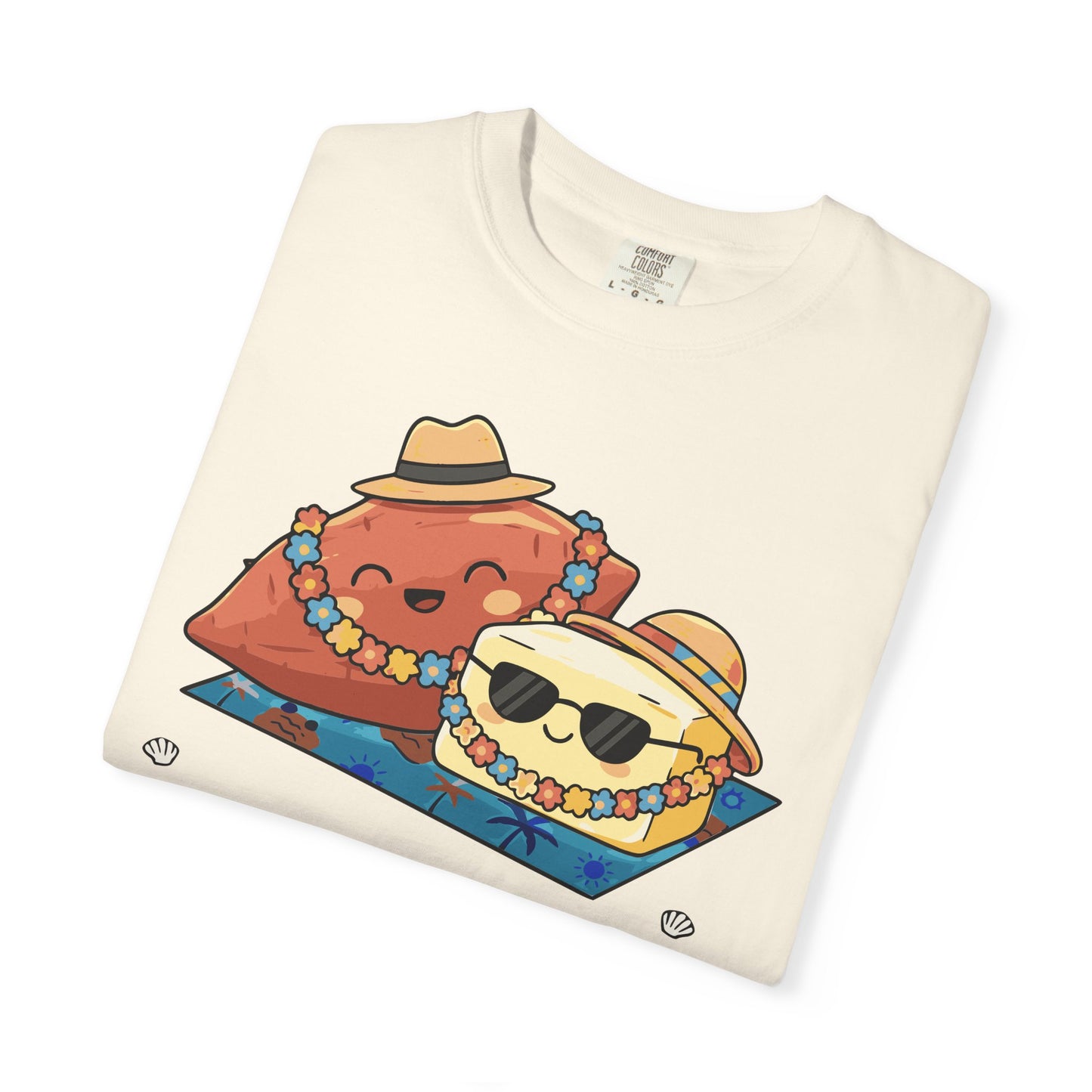 "On vacation? I sure yam!" Couples Tee — Cute Yam Butter Summer Vacation Vibes T-Shirt