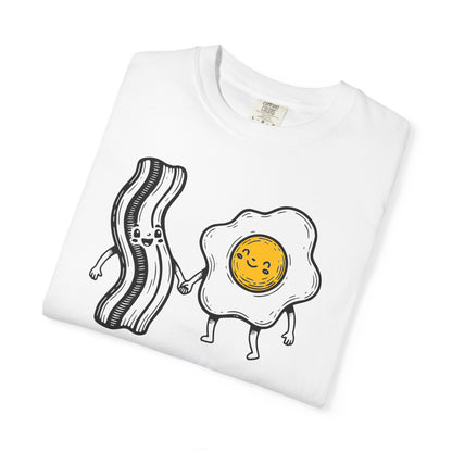 Better Together Bacon & Egg T-Shirt — Cute Breakfast Couple Tee