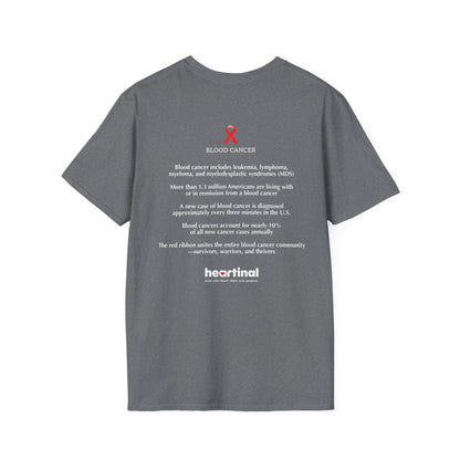 Red Strong T-Shirt — Blood Cancer Fight Club Awareness Tee