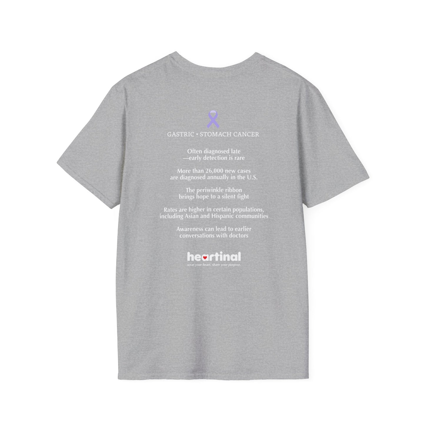 Periwinkle Strong - Stomach Cancer Awareness T-Shirt