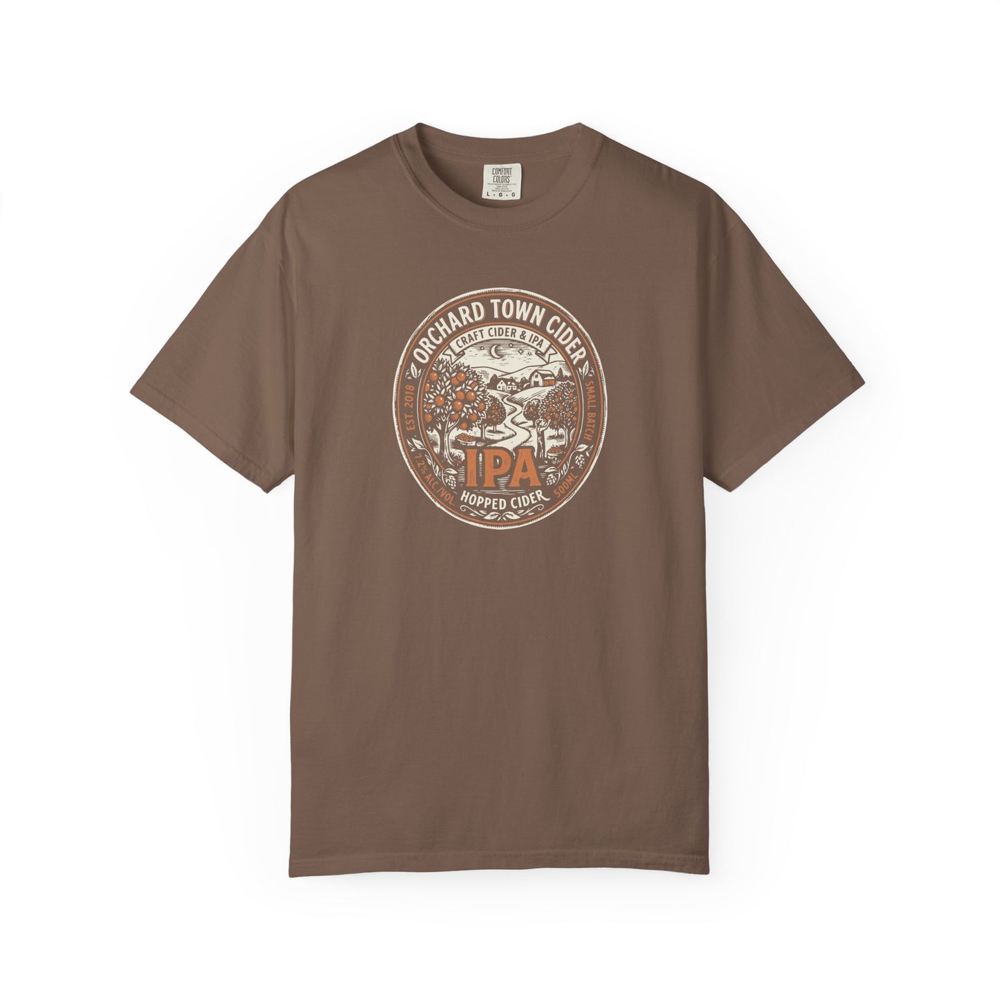 Orchard Town Cider IPA T-Shirt — Vintage Hopped Craft Beer Tee