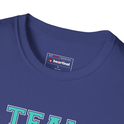Teal Strong T-Shirt — Ovarian Cancer Awareness Support Tee