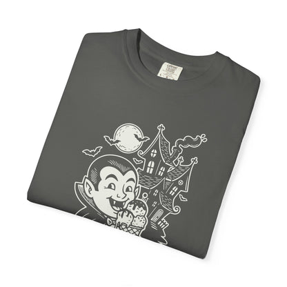 "Sweet Fang" Vampire Ice Cream Tee —  Halloween Graphic T-Shirt