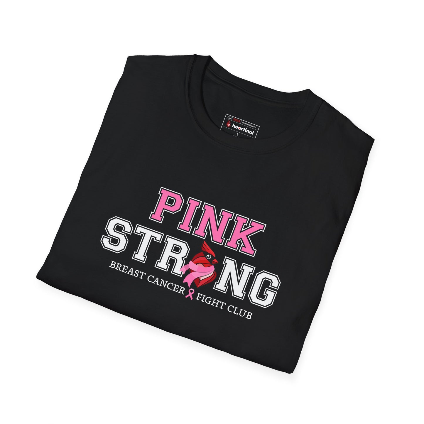 Pink Strong T-Shirt — Breast Cancer Fight Club Awareness Tee