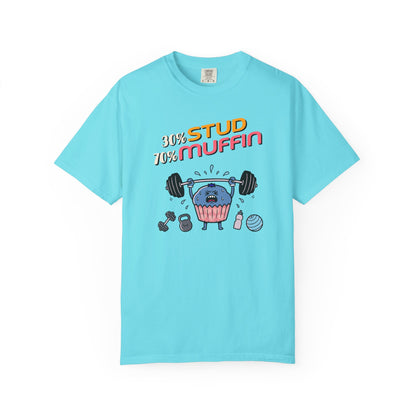 "Stud Muffin" T-Shirt — Cute Funny Gym Cupcake Fitness Design
