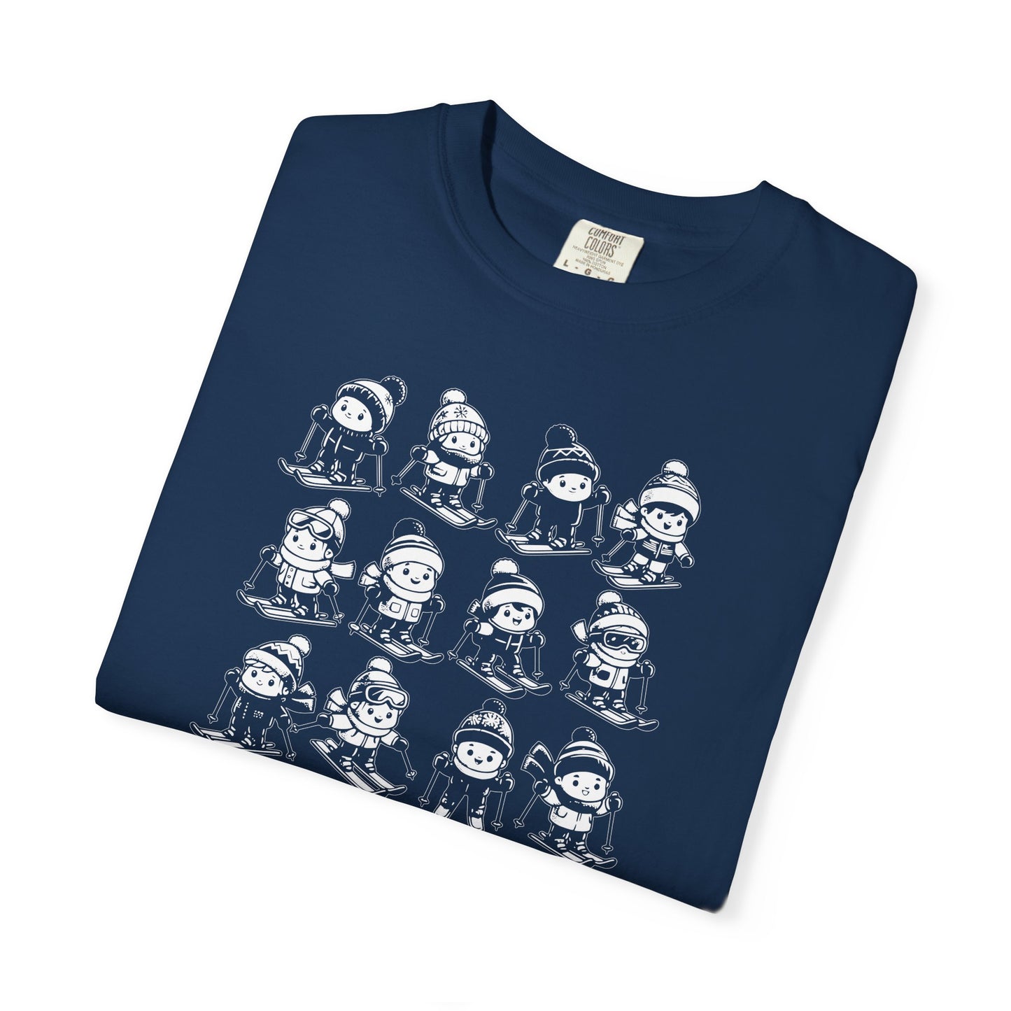 Chairlifts & Hot Chocolate T-Shirt — Cute Ski Lovers Winter Tee