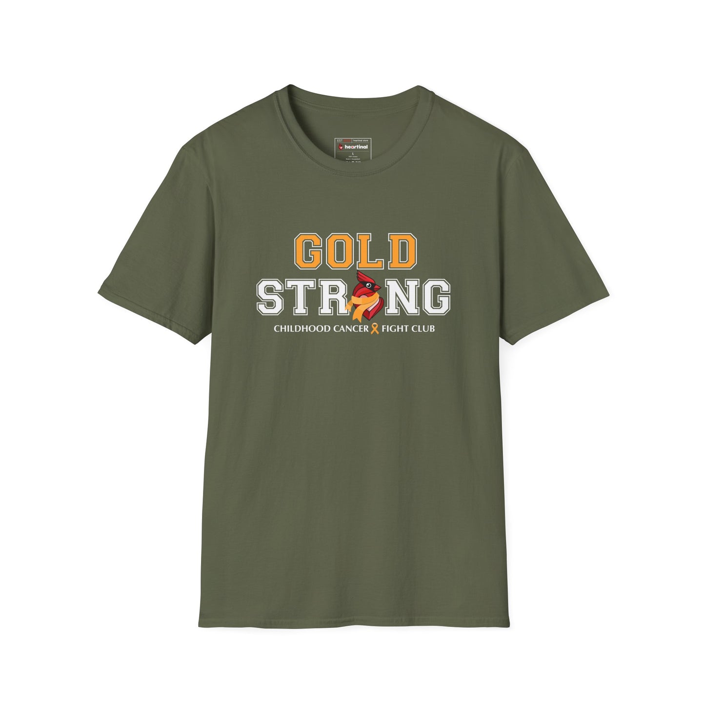 Gold Strong - Childhood Cancer Awareness T-Shirt