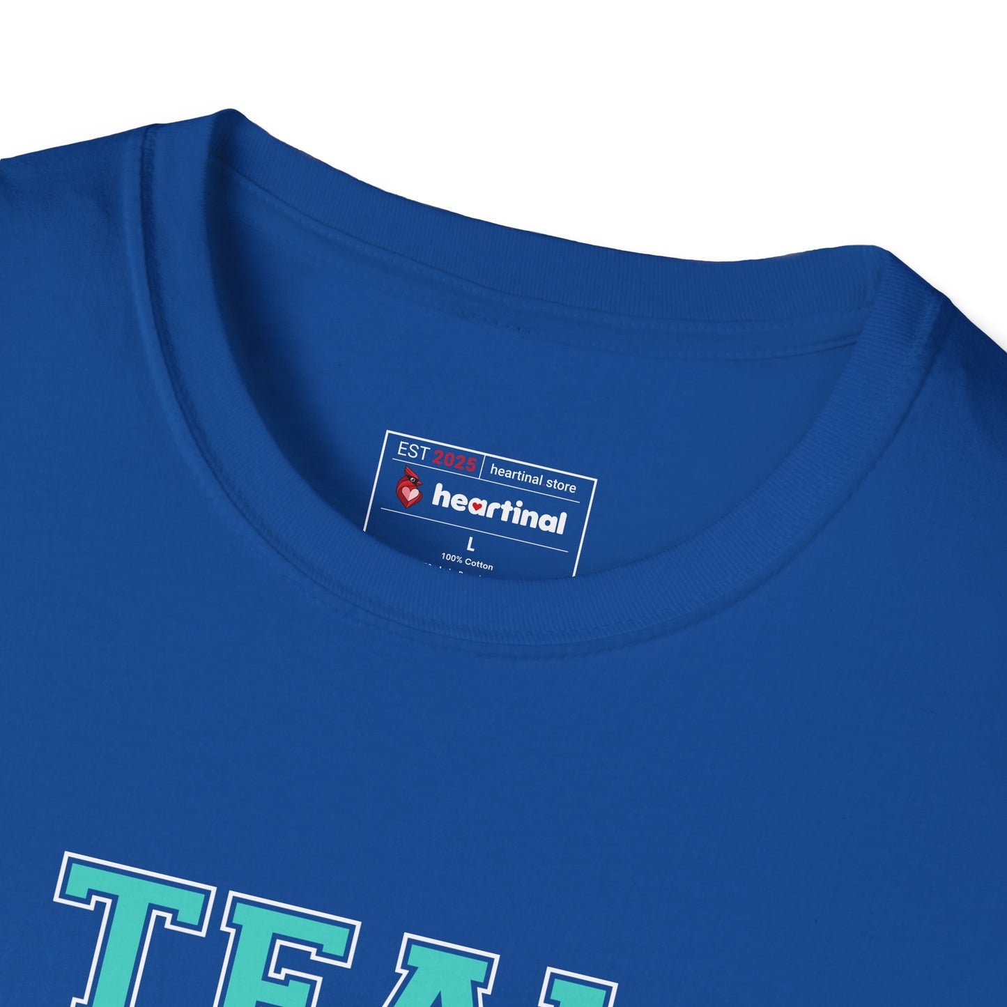 Teal Strong T-Shirt — Ovarian Cancer Awareness Support Tee